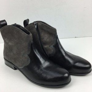 NAOT Sirocco Ankle Boot Black / Gray Leather 39